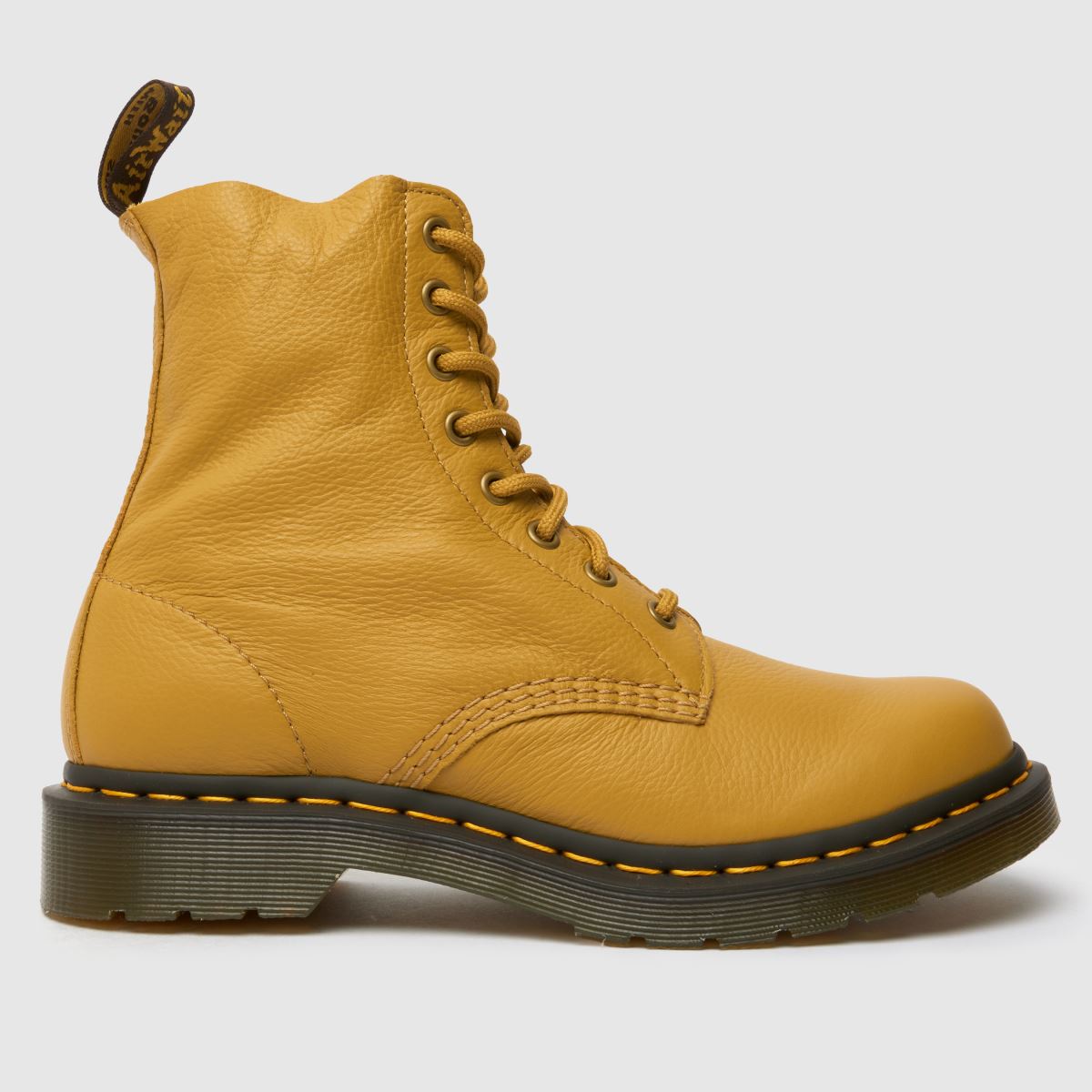Dr Martens 1460 pascal boots in gold Dr Martens 1460 pascal boots in gold