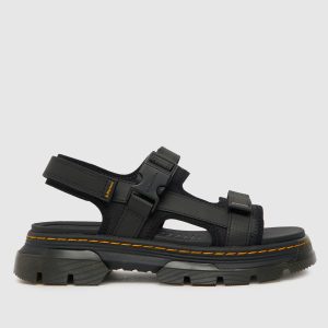 Dr Martens forster sandals in black