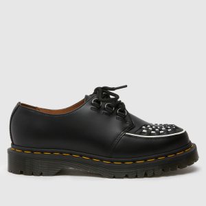 Dr Martens ramsey creeper flat shoes in black