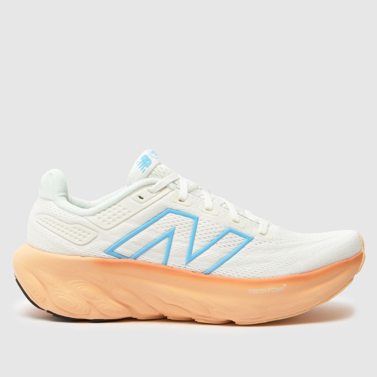 New Balance fresh foam x 1080 v13 trainers in white & orange