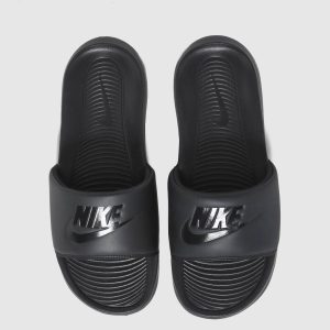 Nike victori one sandals in black