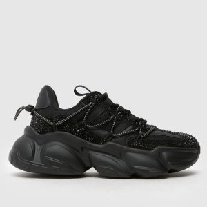 Steve Madden spectator-r trainers in black