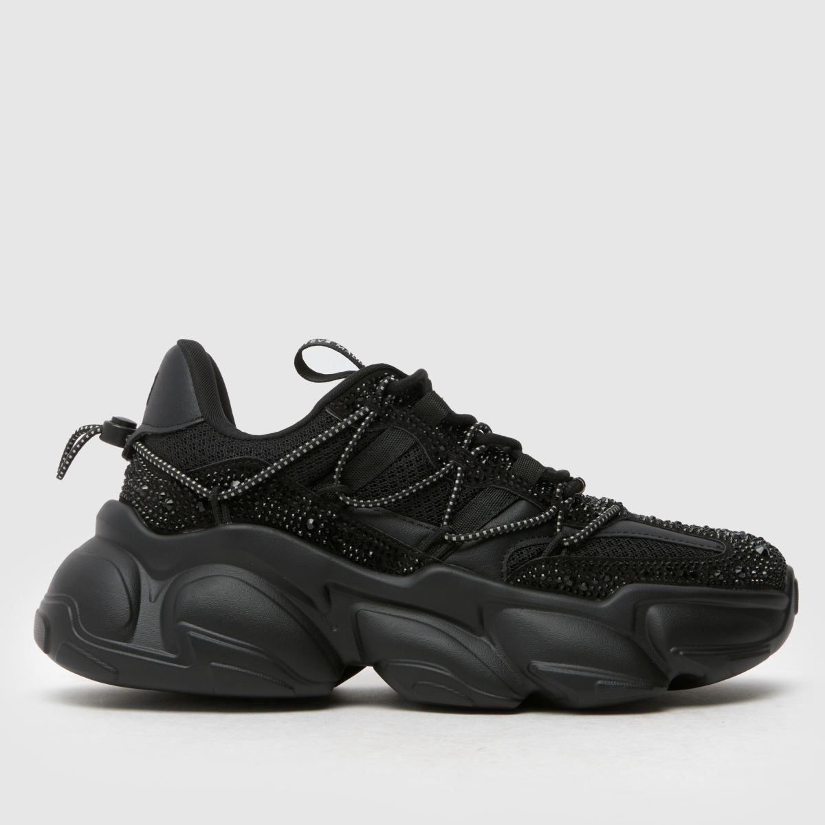 Steve Madden spectator-r trainers in black