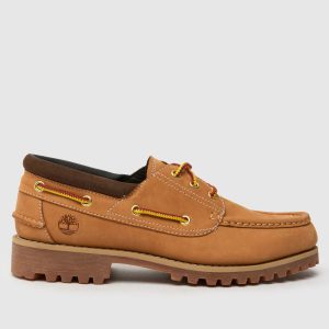 Timberland authentic boat shoes in beige
