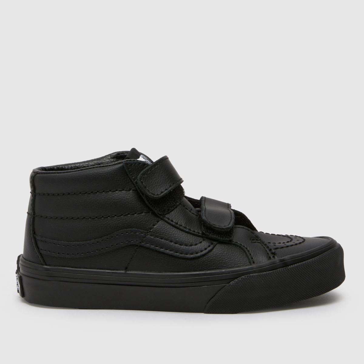 Vans black sk8-mid reissue v Junior trainers