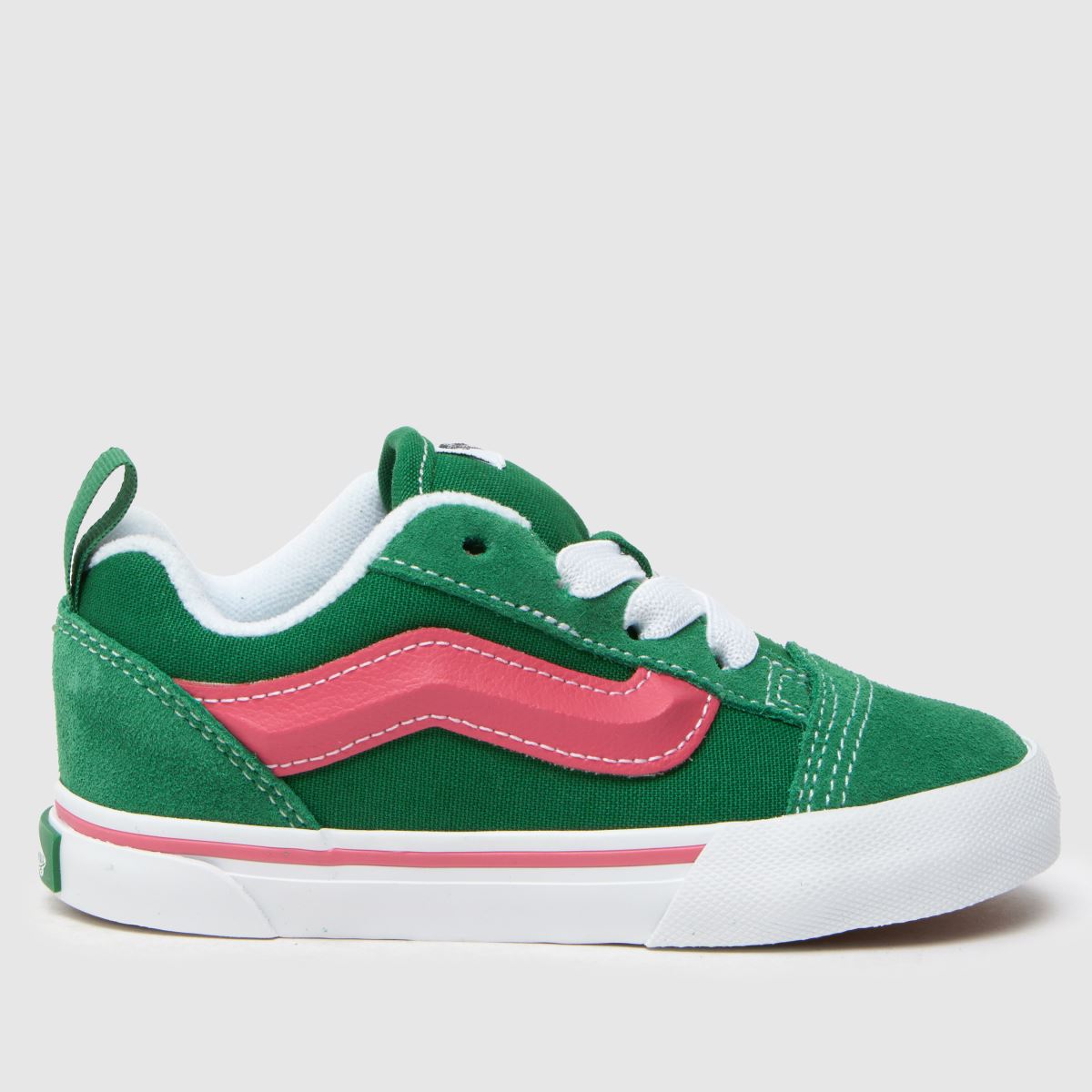 Vans dark green knu skool Girls Junior trainers