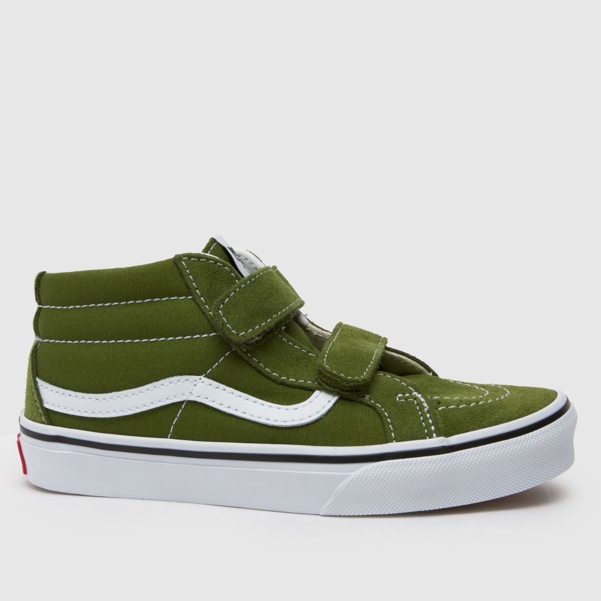 Vans dark green sk8-mid reissue v Boys Junior trainers