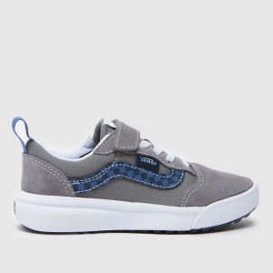 Vans grey multi ultrarange 66 v Boys Junior trainers