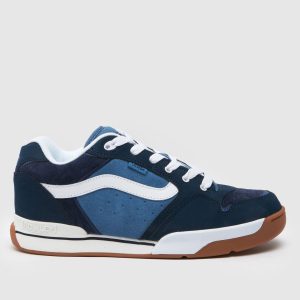 Vans rowley xlt trainers in blue multi