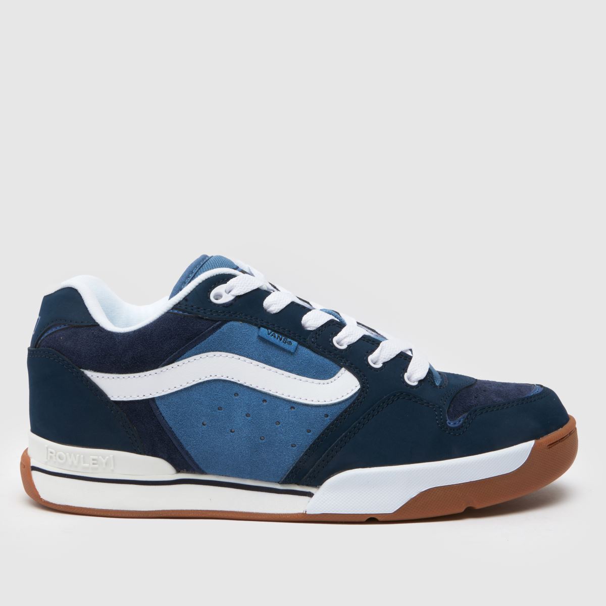 Vans rowley xlt trainers in blue multi