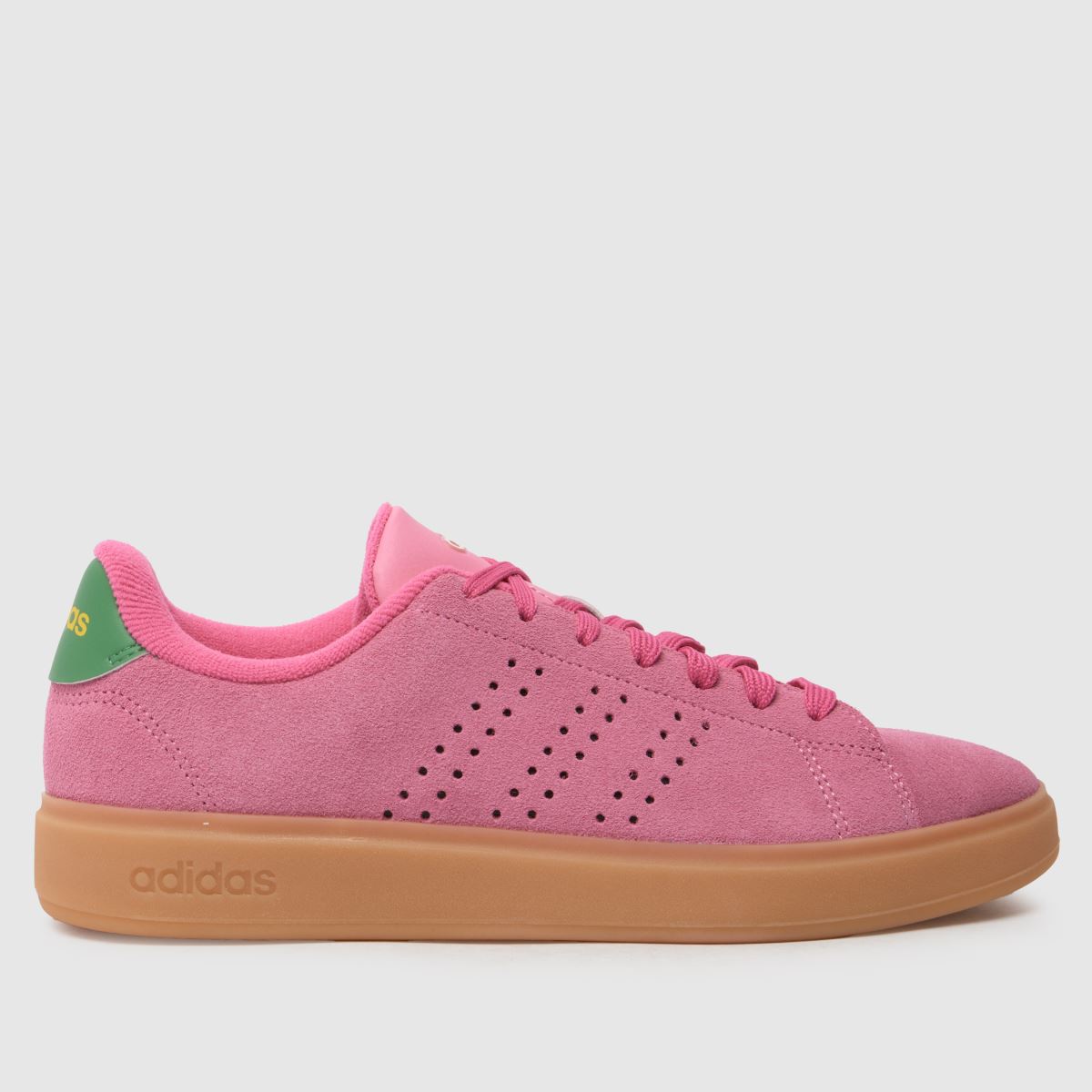 adidas advantage 2.0 trainers in pink
