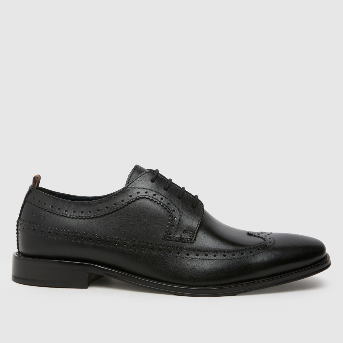Base London havisham brogue shoes in black
