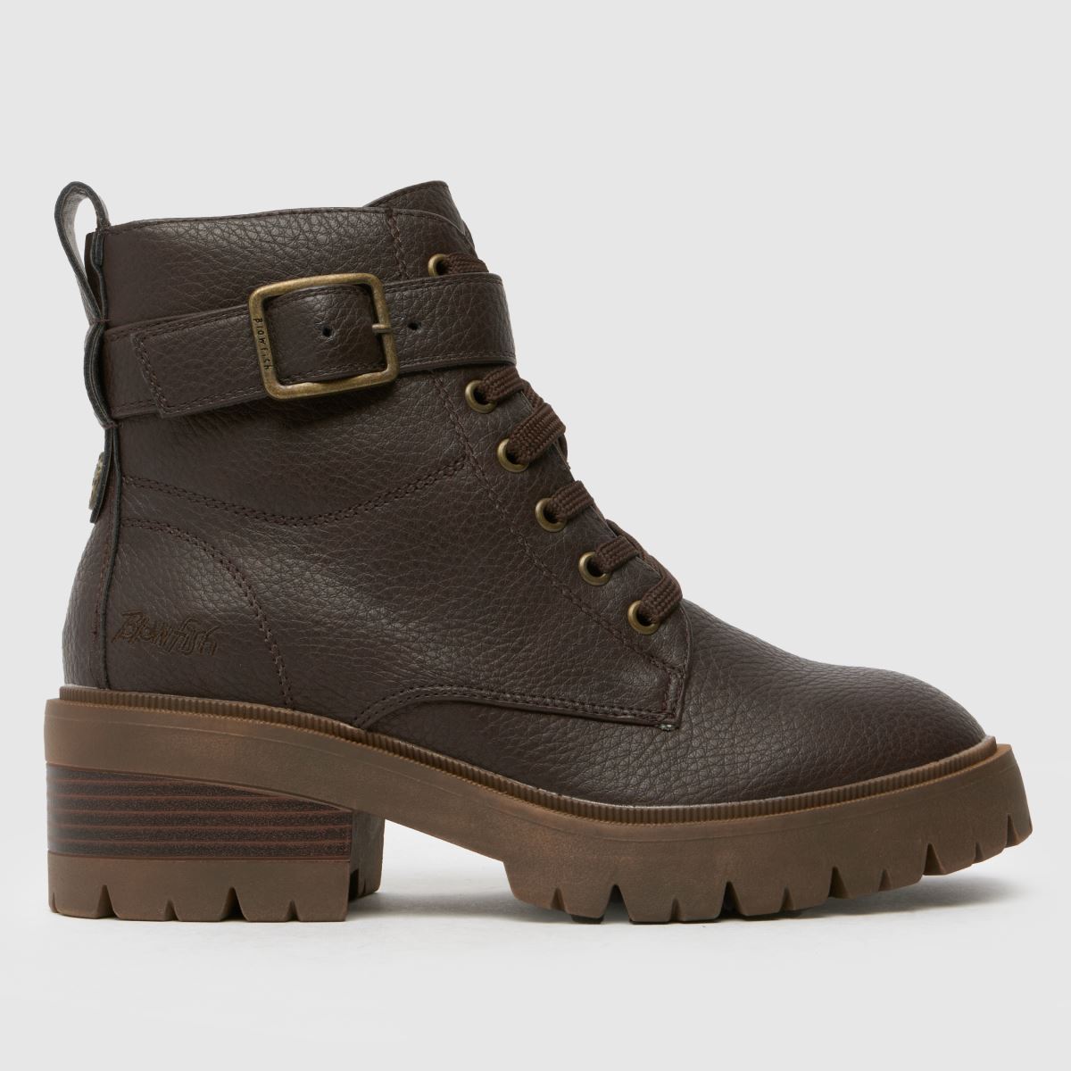 Blowfish Malibu jagger boots in dark brown