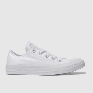 Converse all star mono ox trainers in white