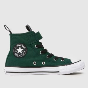 Converse dark green all star hi sporty easy-on Boys Junior trainers