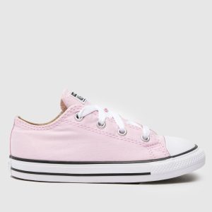 Converse pale pink all star lo Girls Toddler trainers