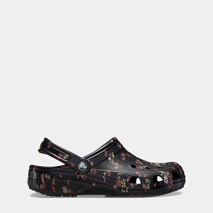 Crocs Classic Floral Clogs Standard Fit