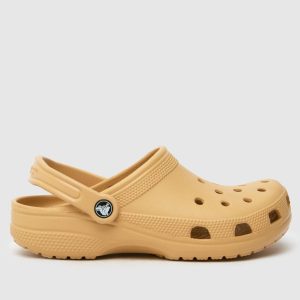 Crocs classic clog sandals in beige