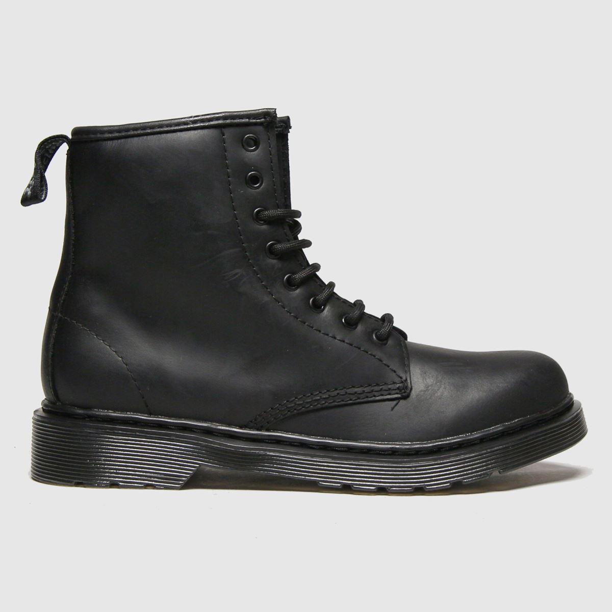 Dr Martens black 1460 serena mono Junior boots