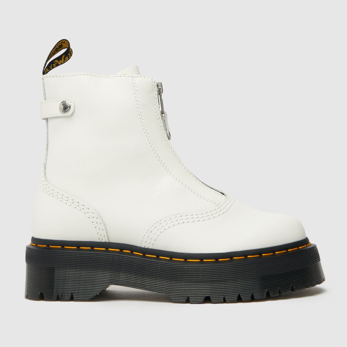 Dr Martens jetta quad boots in white