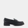 Dune Gild Leather Chunky Loafer Wide Fit