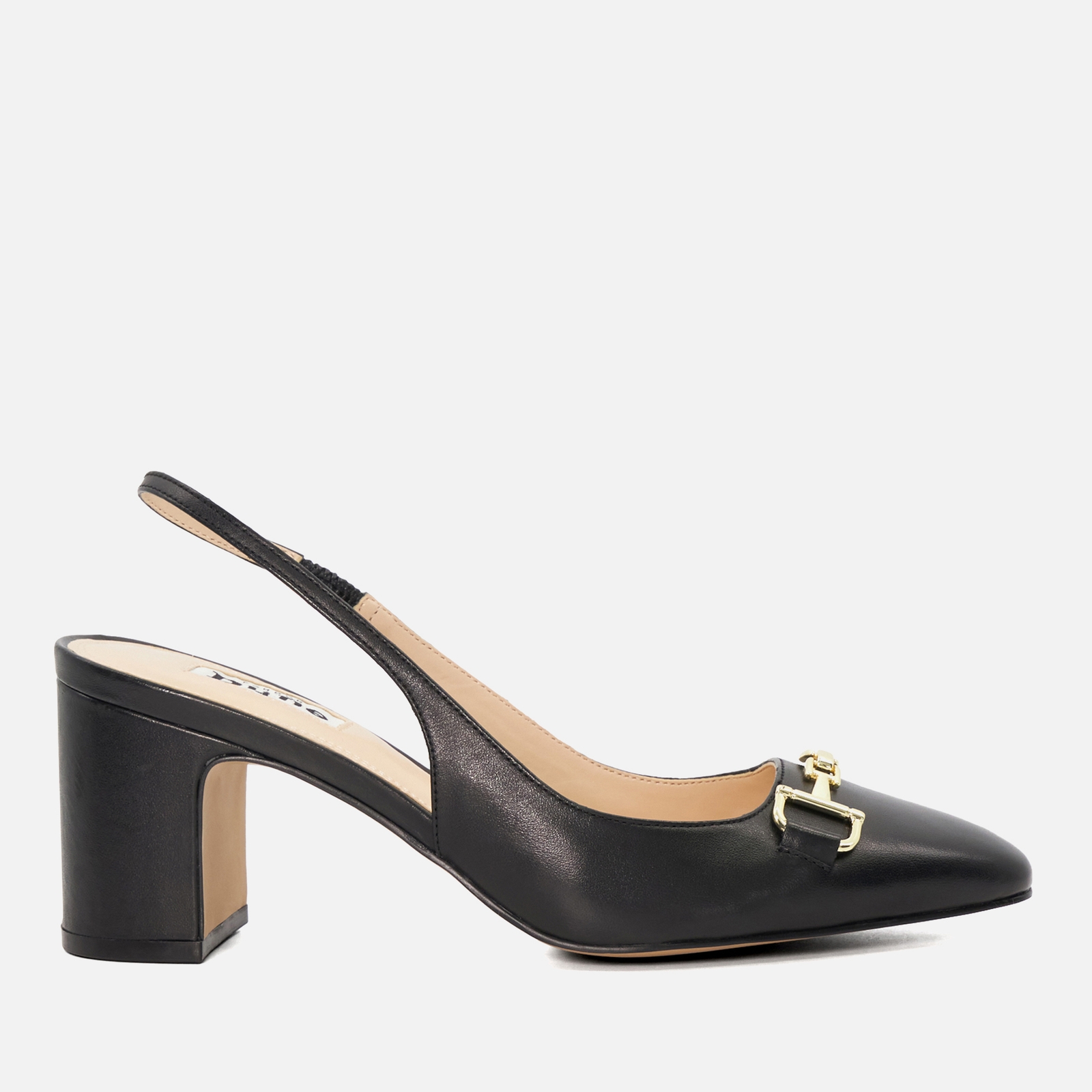 Dune London Women's Detailed Leather Slingback Heels - UK 3