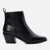 Dune London Women's Papz Leather Heeled Boots - UK 7