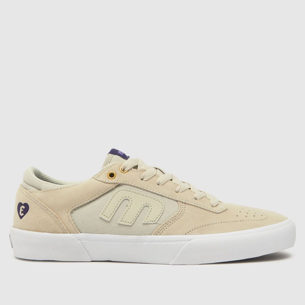 Etnies windrow vulc x henry gartland trainers in white & beige Etnies windrow vulc x henry gartland trainers in white & beige