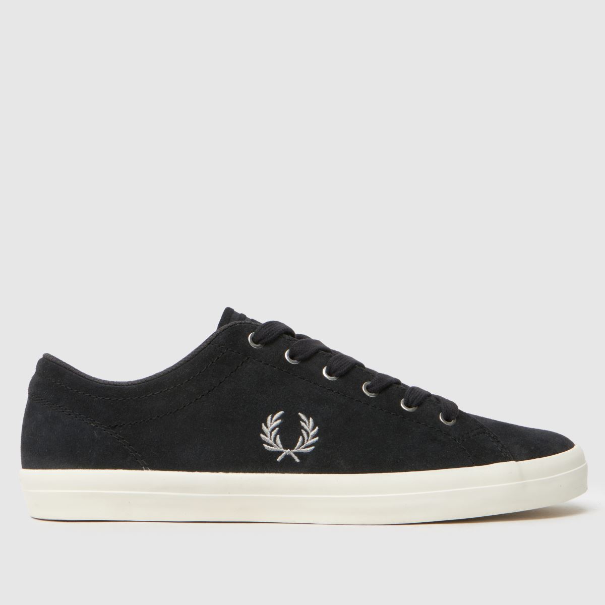 Fred Perry baseline trainers in dark grey