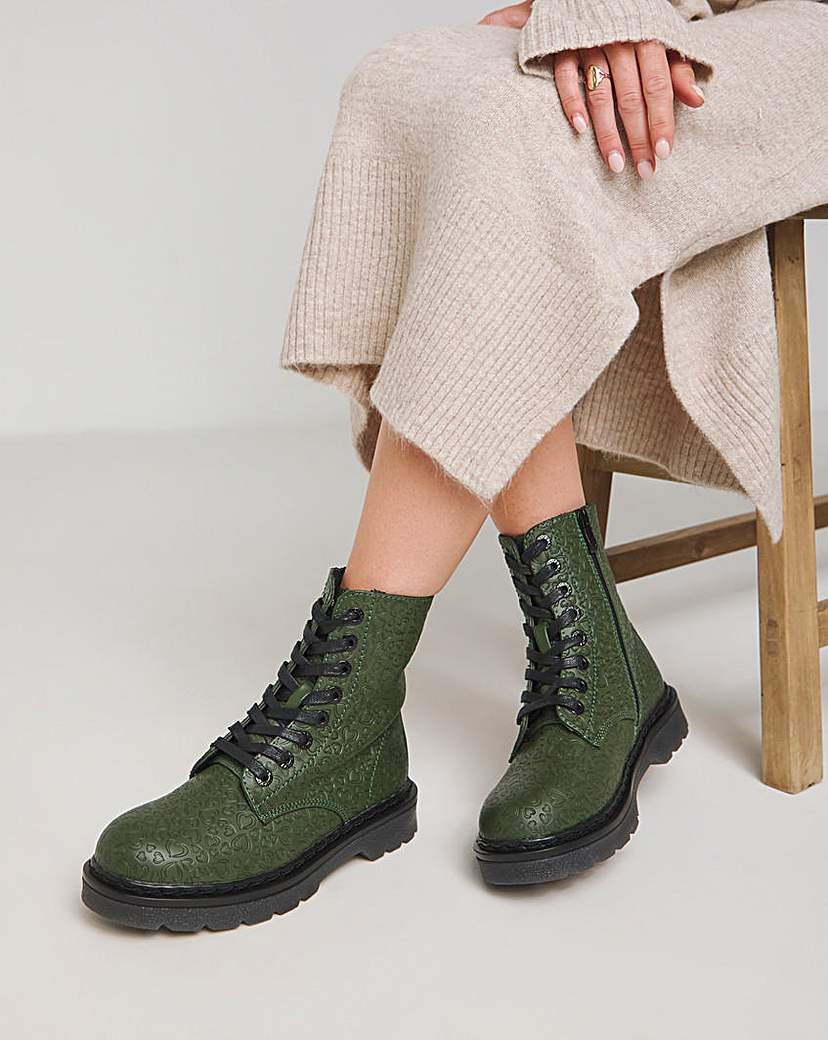 Heavenly Feet Justina Boot Ex Wide Fit