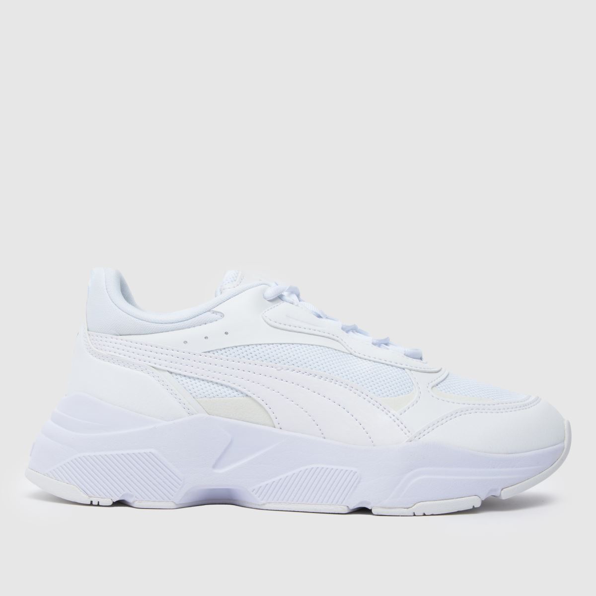 PUMA cassia trainers in white