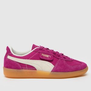 PUMA palermo trainers in purple