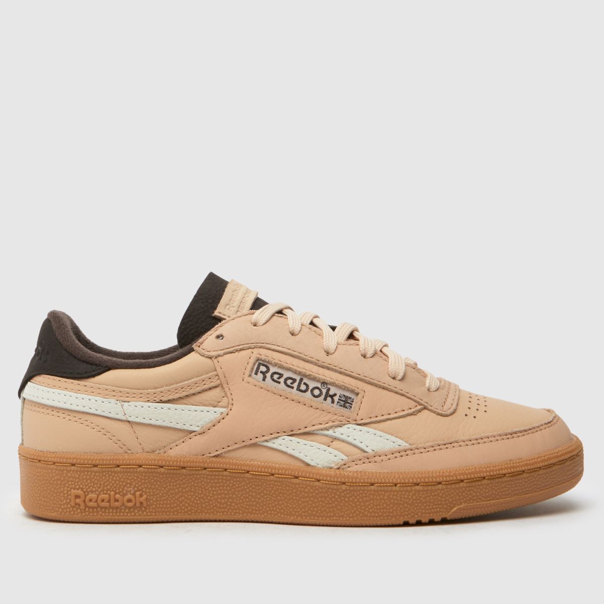 Reebok club c revenge vintage trainers in tan