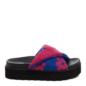 Rocket Dog Breeze Hot Pink Slide Sandals