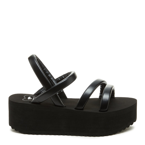 Rocket Dog Haven Black Platform Sandals
