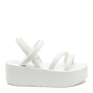 Rocket Dog Haven White Platform Sandals