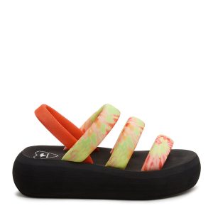 Rocket Dog Smile Orange Multi Sandals