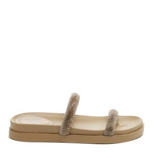 Rocket Dog Sparkle Camel Slide Sandals