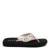Rocket Dog Spotlight Floral White Flip Flop