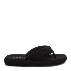 Rocket Dog Sunset Puff Black Flip-Flops