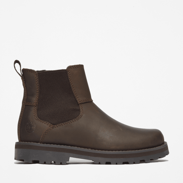 Timberland - Courma Kid Chelsea Boot for Junior in Dark Brown, Brown, Size: 3.5