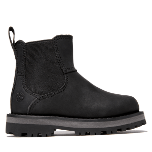 Timberland - Courma Kid Chelsea Boot for Toddler in Black, Black, Size: 7