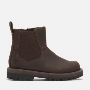 Timberland - Courma Kid Chelsea Boot for Toddler in Dark Brown, Brown, Size: 5