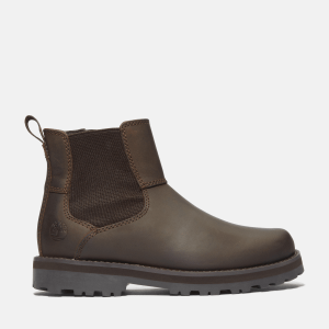 Timberland - Courma Kid Chelsea Boot for Youth in Dark Brown, Brown, Size: 12.5