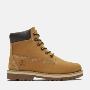 Timberland - Courma Kid Lace-Up Boot for Junior in Yellow, Yellow, Size: 5.5