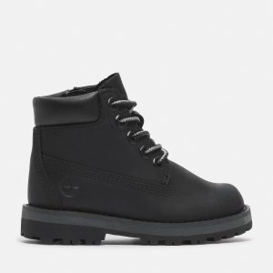 Timberland - Courma Kid Lace-Up Boot for Toddler in Black, Black, Size: 9.5