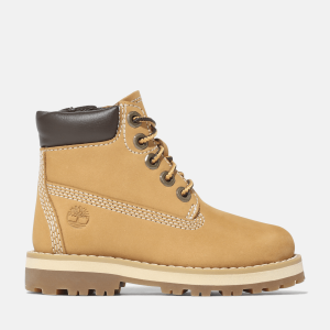 Timberland - Courma Kid Lace-Up Boot for Toddler in Yellow, Yellow, Size: 11.5