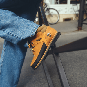 Timberland - Euro Sprint Mid Lace-Up Boot for Men in Yellow, Man, Yellow, Size: 10