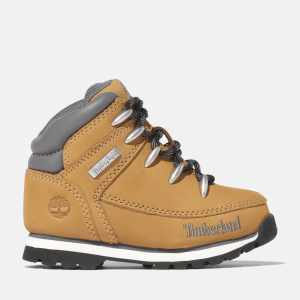Timberland - Euro Sprint Mid Lace-Up Boot for Toddler in Yellow, Yellow, Size: 6