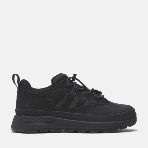 Timberland - Euro Trekker Low Lace-Up Trainer for Junior in Black, Black, Size: 3.5
